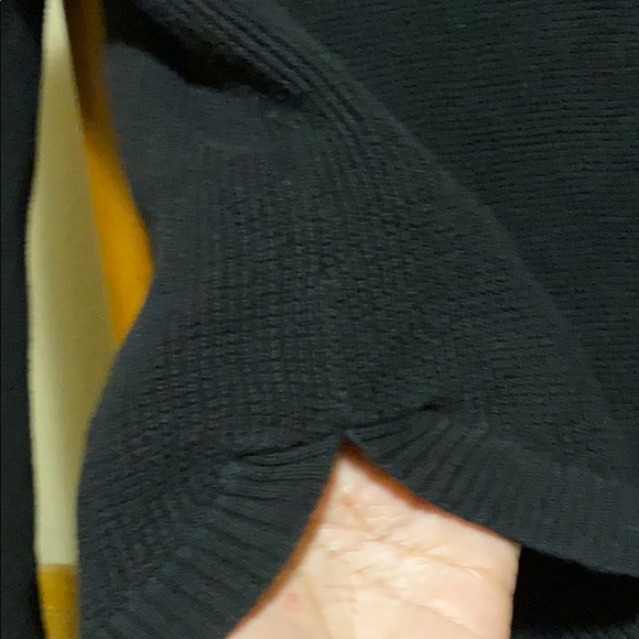 LRL Lauren Jeans CO black cowl neck sweater - Picture 5 of 12